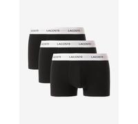Boxer Lacoste Court nero intenso bianco (3 unità) - XL