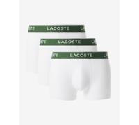 Boxer Lacoste Stretch Cotton Logo bianco verde (3 unità) - XL