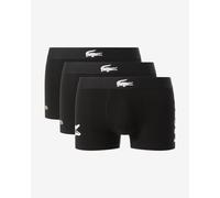 Boxer Lacoste Stretch Cotton Logo nero bianco (3 pezzi) - M