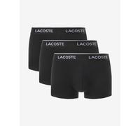 Boxer Lacoste Stretch Cotton Logo nero puro bianco (3 unità) - XXL