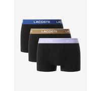 Boxer Lacoste Stretch Cotton nero lilla marrone (3 unità) - XS