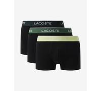 Lacoste, ,Underwear ,Uomo ,Nero ,M Tripack Boxer Trunk in Cotone