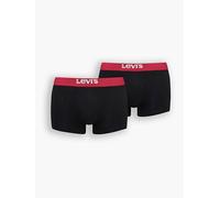 Boxer Levi's® Basic a tinta unita Confezione da 2 Multicolore / Black/Red levi > accessories > men