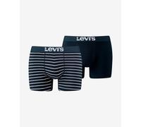 Boxer Levi's Vintage Stripes blu marino bianco (2 unità) - S
