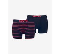 Boxer Levi's Vintage Stripes nero rosso (2 unità) - S