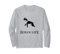 Boxer Life - Boxer con Cane Orgoglioso Maglia a Manica