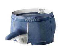 Boxer Lunghi Cotone Mutanda Contenitiva Post Intervento Uomo Slip Imbottito Uomo Slip con Apertura Davanti Perizoma Ultra Sottile Perizoma di Natale Boxer Uomo Migliori Perizoma Pink Perizoma