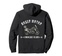 Boxer Motor Owners Club Adventure Moto Felpa con Cappuccio