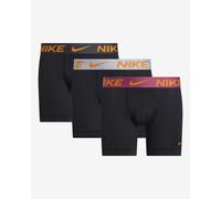 Boxer Nike Brief Logo nero rosso arancione (3 pezzi) - L