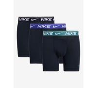 Boxer Nike Brief Logo nero turchese lilla (3 unità) - S
