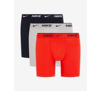 NIKE Boxer grigio chiaro / rosso / nero / offwhite, Taglia M