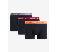 Boxer Nike Trunk Dry Fit nero arancione rosso (3 paia) - M