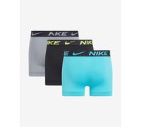 Nike Trunk 3PK Intimo, DSTY CCTUS/Blk-Lig WB/Cool Grey, M Uomo