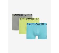 Boxer Nike Trunk Logo azzurro giallo grigio (3 unità) - XL