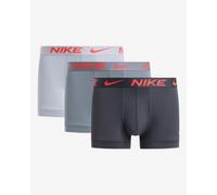 Boxer Nike Trunk Logo grigio scuro arancione (3 unità) - S