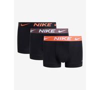 Boxer sportivi da uomo Nike Dri-Fit Essential Micro 3P - black/orange/tattoo - Nero (XL)