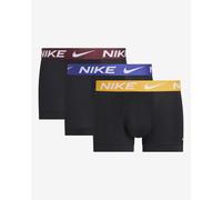 Boxer Nike Trunk Logo nero giallo blu (3 pezzi) - XL