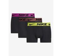 Boxer Nike Trunk Logo nero giallo rosa (3 pezzi) - L