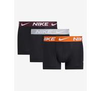 Boxer Nike Trunk Logo nero grigio arancione (3 pack) - M