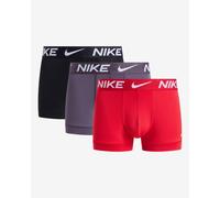 Boxer Nike Trunk Logo rosso grigio nero (3 unità) - XL