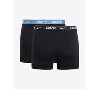 Nike Trunk 2PK Intimo, Black-Smokey Blue WB/Black, S Uomo