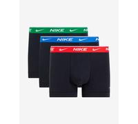 Nike Everyday Cotton Stretch Trunk Boxer Confezione Da 3 Uomini in blu, Taglia: L
