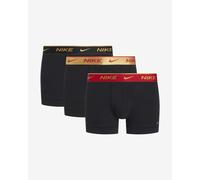 Nike Underwear - Trunk 3P Cotton Nero - Abbigliamento S Nero
