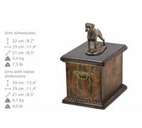 Boxer Non Tagliato, Urna, Bronzo Freddo, ArtDog, DE, Tipo 2