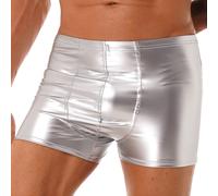 Boxer pantaloncino corto quotidiano ecopelle lattice uomo pantaloncini tronchett