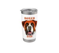 Boxer Papà Bicchiere termico in acciaio inox doppia parete