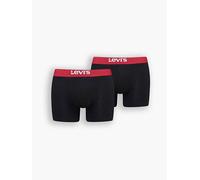 Boxer parigamba Levi's® a tinta unita Confezione da 2 Multicolore / Black/Red levi > accessories > men