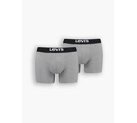 Boxer parigamba Levi's® a tinta unita Confezione da 2 Multicolore / Middle Grey Melange levi > accessories > men