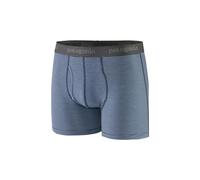 Patagonia - Boxer traspiranti - M's Essential Boxer Briefs - 3 in. Fathom Stripe/New Navy per Uomo - Taglia S - Blu navy Blu navy S
