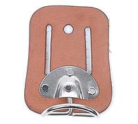 Boxer® Porta Martello in Pelle - Supporto per Cintura da Lavoro con Anello in Metallo - Accessorio Professionale - Taglia Unica - 15×9,5 cm