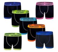Boxer pour Bébé de 7 Ans, confortable, en Coton élastique et Lycra, 7 Boxer pour 7-13 Ans (11-12 Ans, Ensemble pour 7 Ans)