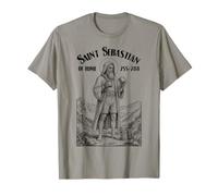 Boxer Pugilist Vintage Patrono San Sebastiano Maglietta