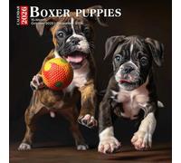 Boxer Puppies Calendar 2026: Bouncy Bundles of Joy with Expressive Faces