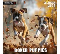 Boxer Puppies Calendar 2026: Bouncy Bundles of Joy with Expressive Faces