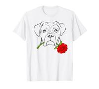 Boxer Puppy Love Valentines for Boxer Dog Lovers Maglietta