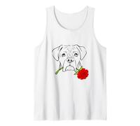 Boxer Puppy Love Valentines Gift for Boxer Dog Lovers Canotta