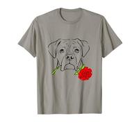 Boxer Puppy Love Valentines Gift for Boxer Dog Lovers Maglietta