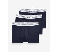 Boxer Ralph Lauren Classic Stretch (3 unità) blu scuro bianco - M