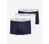 Boxer Ralph Lauren Classic Stretch blu navy bianco (3 unità) - L