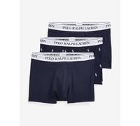 Boxer Ralph Lauren Classic Stretch blu navy bianco (3 unità) - S