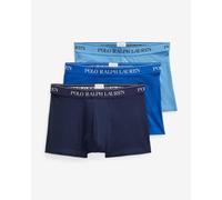 Polo Ralph Lauren Tre paia di boxer in cotone stretch L Blu nvy cr/Zaffi/Brmd