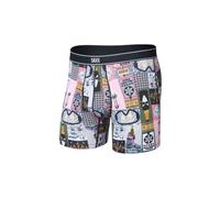 Boxer saxx daytripper comfort stretch rosa multicolore da uomo