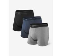Boxer Saxx Daytripper Boxer Brief Fly 3Pk Taglia: L / Colore: blu/grigio