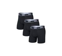 Boxer saxx essential performance mesh brief fly nero uomo confezione da 3