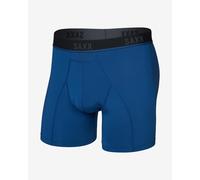 Saxx - Kinetic Light-Compression Mesh Boxer Brief - Intimo sintetico M blu