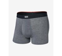 Saxx Underwear Vibe Xtra Trunk Fly Boxers Grigio M Uomo